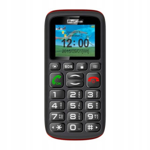 Telefon dla seniora Maxcom MM428 BB Czarny DualSim