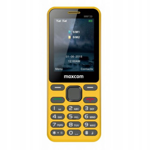 Maxcom Classic MM139 Dual Sim Zółty