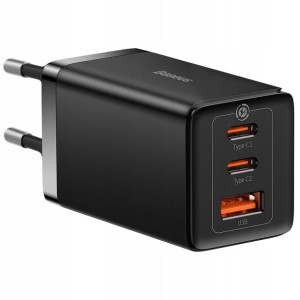 Baseus GaN5 Pro 2C+U 65W Ładowarka 3x USB-A USB-C