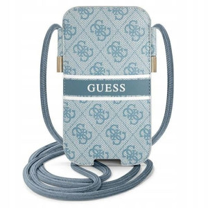 Torebka Guess na telefon 6,7" Blue iPhone Samsung