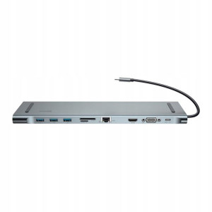 Baseus adapter USB-C HUB Enjoyment 10w1 CATSX-F0G