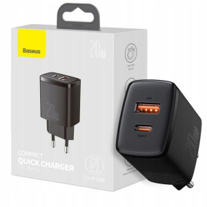 Baseus szybka Ładowarka USB-C USB PD20W/QC3.0