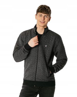 Sportowa Bluza Męska Rozpinana Bomberka 6485-2 XL