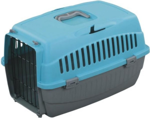 Transporter Doggy Happet M niebieski 34x38x57cm