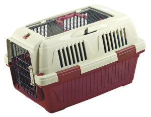 Transporter delux plus Happet L czerwony 63x41x40cm