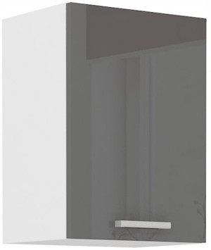 Szafka Górna Sally 40 G-60 F Biały/szary Połysk