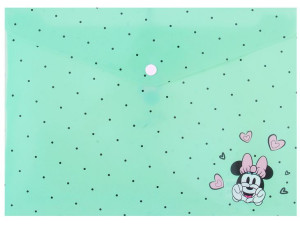 Disney TECZKA A4 KOPERTOWA z Zatrzaskiem MINNIE