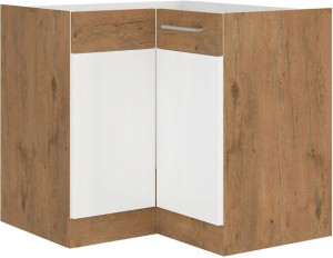 Szafka Dolna Viki 89x89 Dn 1f Dąb Lancelot/biały