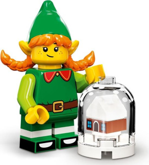 LEGO Minifigures 71034 Świąteczna elfka (5)