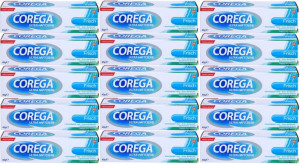 Corega krem do protez frisch 40g z Niemiec Zestaw 15 szt