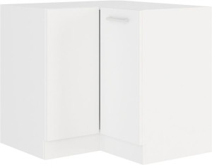 Szafka Dolna Narożna Estera 89x89 Dn 1f Biały