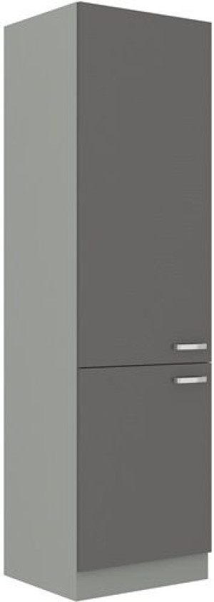 Zabudowa Lodówki Grau 60 Lo-210 2f Szary Połysk