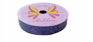 Wstążka Tasiemka Kolorowa PVC wzór 2cm 9m