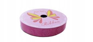 Wstążka Tasiemka Kolorowa PVC wzór 2cm 9m