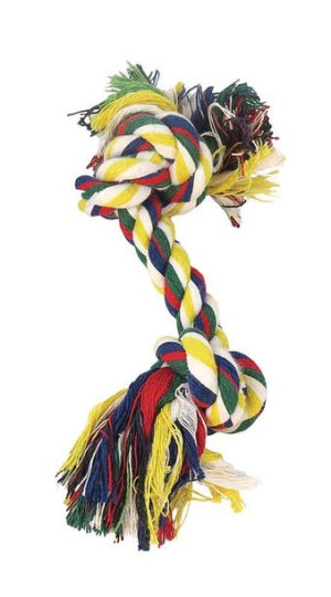 Zabawka dla psa sznur z węzłami 18cm