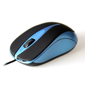Mysz Media-Tech Plano Niebieska USB