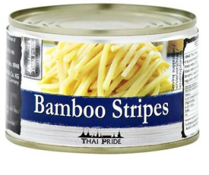 Pedy bambusa STRIPES 227 g słupki puszka