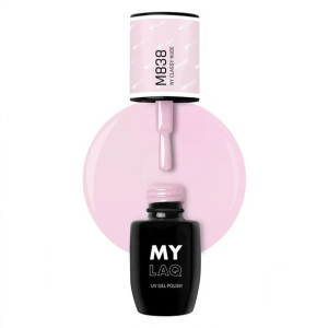 Mylaq Lakier hybrydowy M838 MY CLASSY NUDE 5 ml