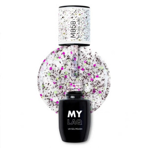 Mylaq Lakier hybrydowy M858 MY FLORAL BURST 5 ml