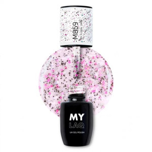 Mylaq Lakier hybrydowy M859 MY FLORAL DROP 5 ml