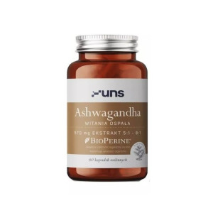 UNS Ashwagandha 570 mg 60 kaps.