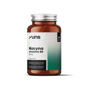 UNS Witamina B3 Niacyna 500 mg 60 kaps.