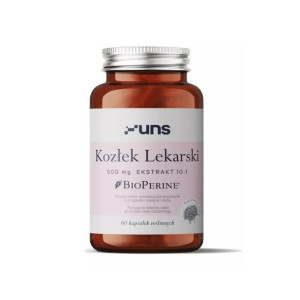 UNS Kozłek Lekarski 500 mg 60 kaps.