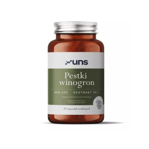 UNS Pestki Winogron 90 kaps.