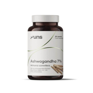 UNS Ashwagandha 7% 300 mg 90 kaps.
