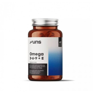 UNS Omega 3-6-9 Witamina E 60 kaps.