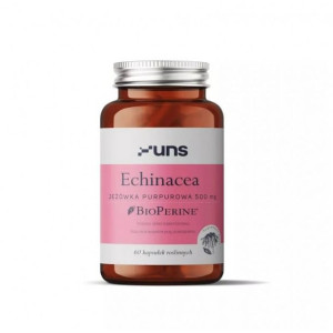 UNS Echinacea Jeżówka Purpurowa 500 mg 60 kaps.