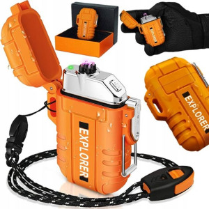 Zapalniczka Łukowa Plazma Usb Wodoodporna Survival