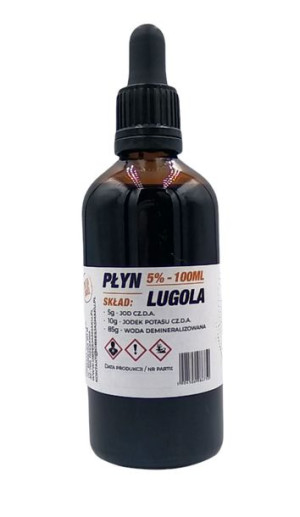 Płyn Lugola 100ml 5%
