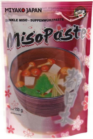 Pasta do zupy Miso 150g ciemna Miyako