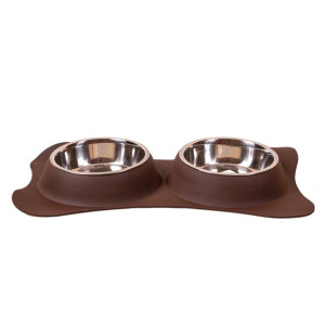 Komplet King Happet M154 L brąz 2x 15cm/0,48l
