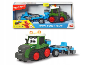 Dickie Toys Traktor z Pługiem