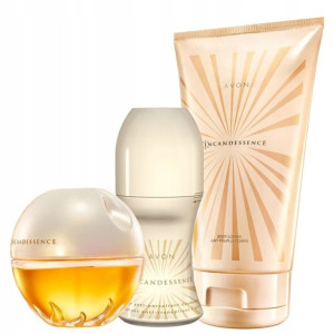 AVON Incandessence  Zestaw Upominkowy Perfumy Balsam Kulka