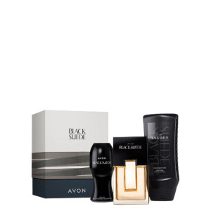 AVON Zestaw Upominkowy Black Suede 3w1