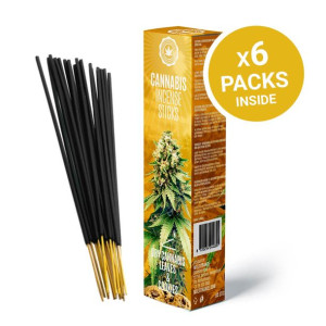 Kadzidełka konopne - Cookies and Dry Cannabis Leaves 15 szt.