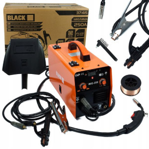 Black Migomat 250a Mig Mag Mma Flux Gas