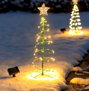 Lampka choinka ogrodowa solar ozdoba prezent