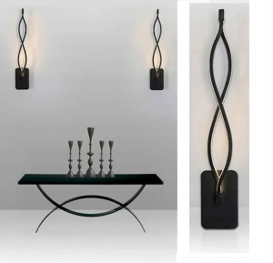 Nowoczesna minimalistyczna lampa ścienna LED