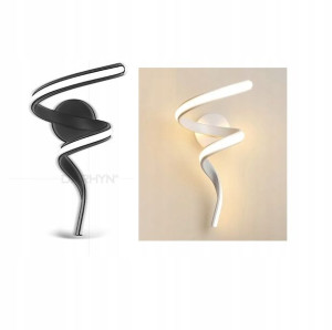 Nowoczesna minimalistyczna lampa ścienna LED 35cm