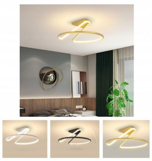 Nowoczesny luksusowy żyrandol lampa sufitowa glam
