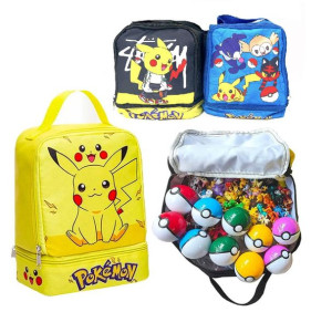 POKEMON FIGURKI Zestaw 144szt + Plecak+ Pokeballs