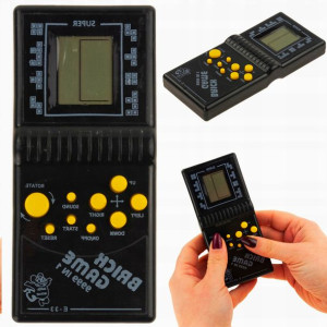 Tetris Wężyk Elektroniczna Gra Konsola Kieszonkowa