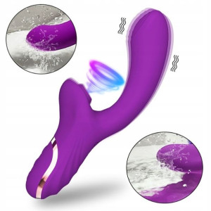 WIBRATOR DILDO 20 trybów ssania łechtaczki erotyka