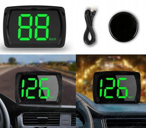 Wielofunkcyjny prędkościomierz GPS KMH Cyfrowy