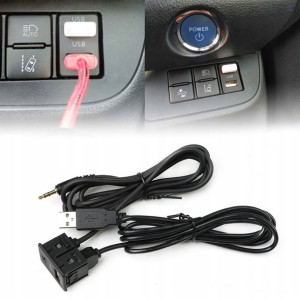 USB AUX JACK do deski rozdzielczej samochodu