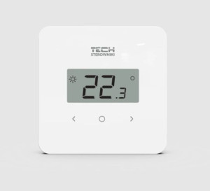 Bezprzewodowy Szklany Regulator Temperatury R-8b Plus Biały